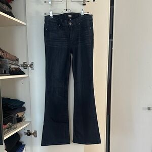 PAIGE Women's Petite Flare Jeans 27